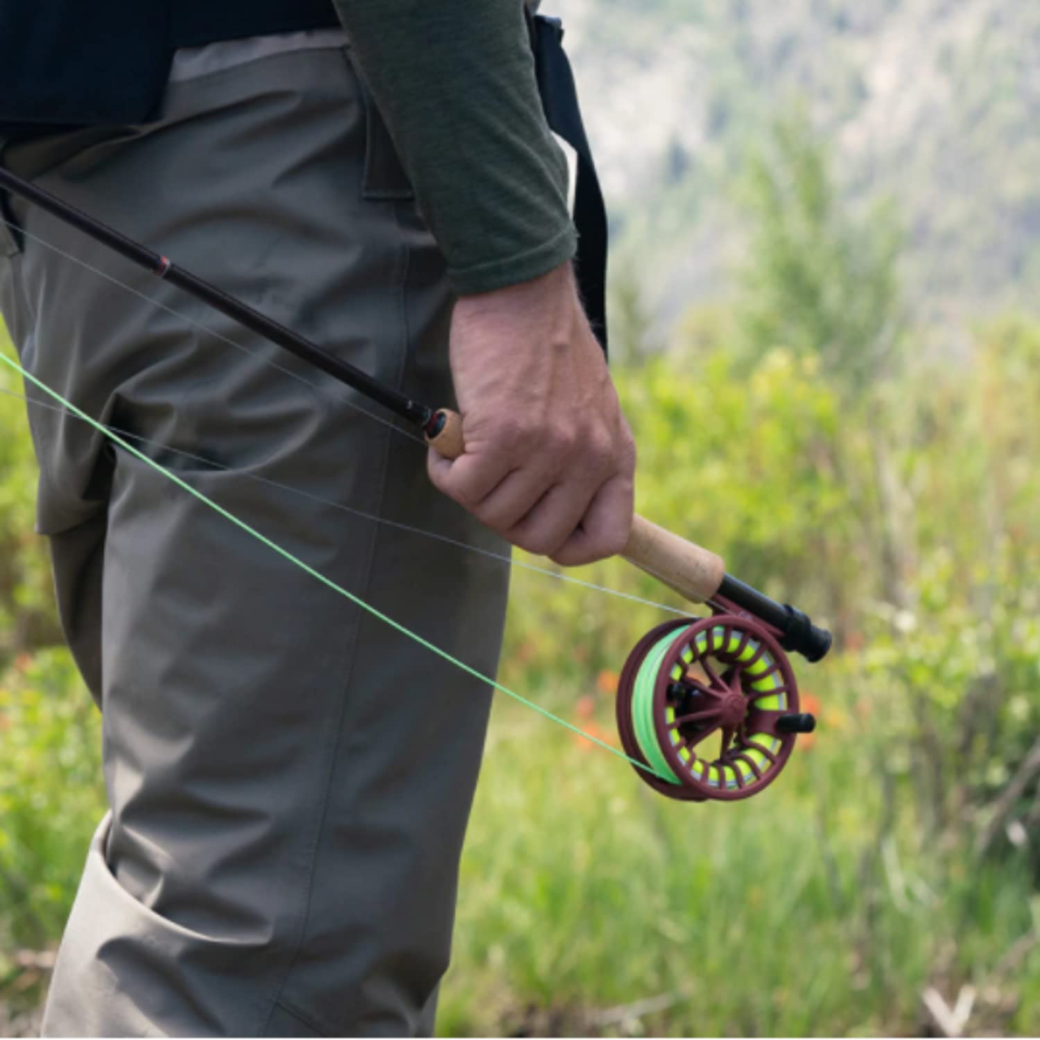 Redington Run Fly Reel - Lightweight Carbon Fiber Drag System for Trout & Freshwater Fishing | Perfect for Streams, Rivers & Lakes