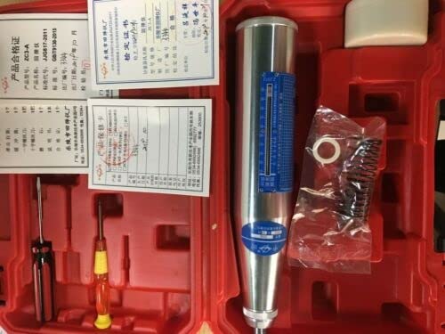 Portable Concrete Rebound Hammer Tester - Digital NDT Resiliometer Schmidt Hammer for Concrete Strength Testing | Perfect for Construction Sites, Bridge Inspections & Building Maintenance