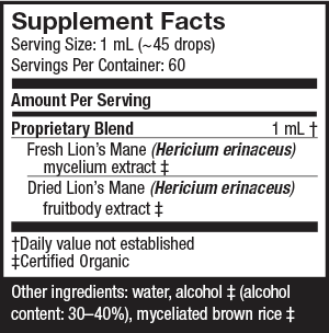 Premium Organic Lion's Mane Mushroom Extract Capsules - 1000mg Pure Nootropic Supplement for Brain Focus & Memory Support - Vegan, Non-GMO - Ideal for Students, Professionals & Cognitive Health
