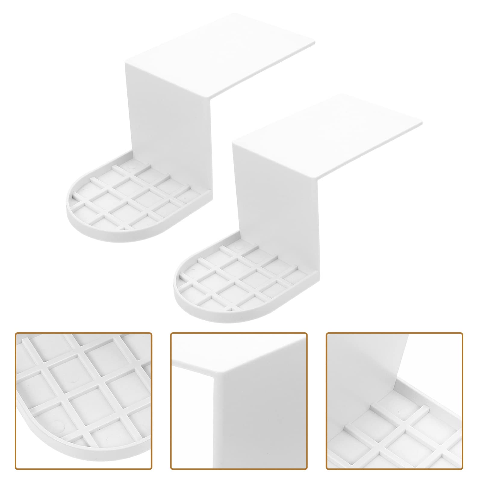2-Pack Laundry Cup Holder & Soap Dispenser Tray - Plastic Drip Catcher for Washing Machine - Perfect for Laundry Room Organization & Drip-Free Detergent Storage