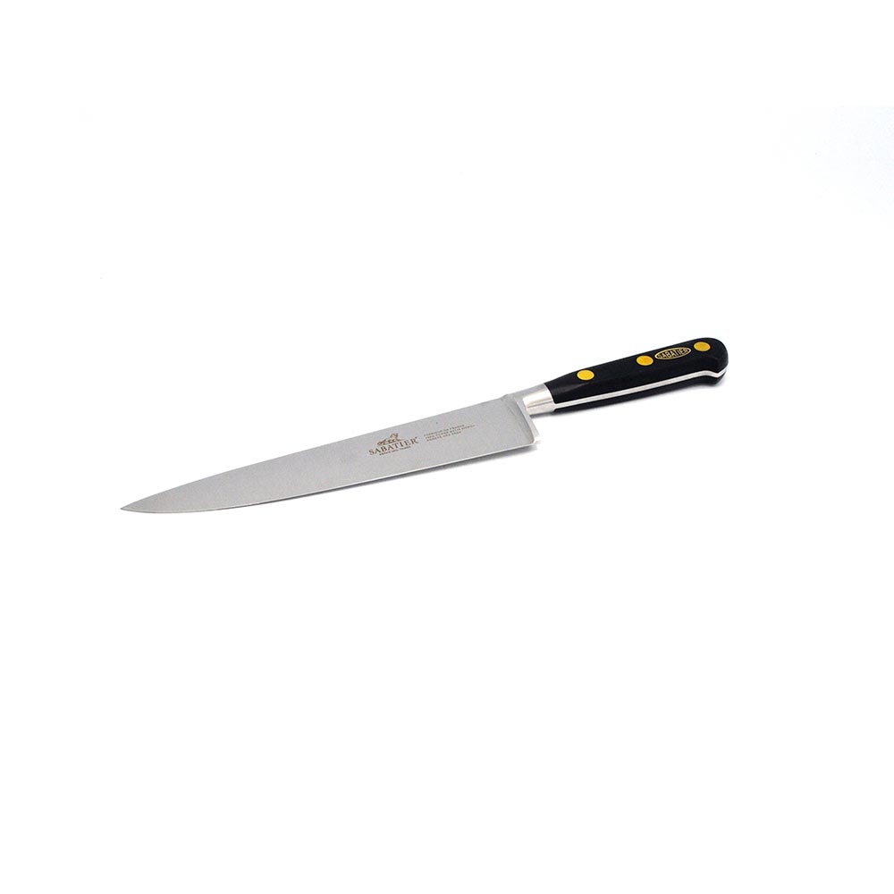 Sabatier Professional Chef Knife - 8 Inch High Carbon Stainless Steel Kitchen Knife for Precision Cutting, Slicing & Dicing - Perfect for Home Cooks & Professional Chefs