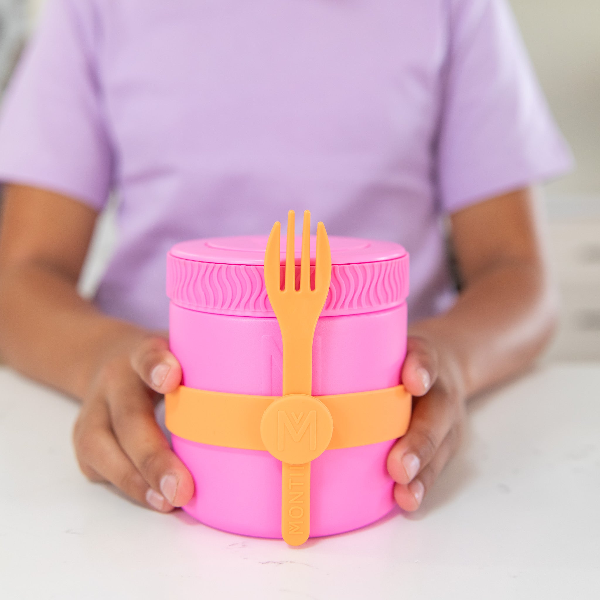 Eco-Friendly Silicone Lunch Cutlery Band Set - BPA-Free Utensil Holder for Kids & Adults - Perfect for School, Office, Picnics and Travel