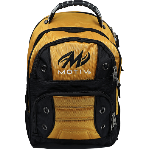 Motiv Gold Intrepid Backpack - Durable Travel & Hiking Backpack for Men & Women - Perfect for Outdoor Adventures, Commuting & Daily Use