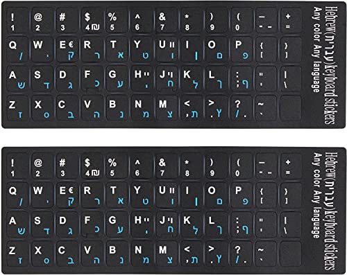 Hebrew-Black/Blue Letters