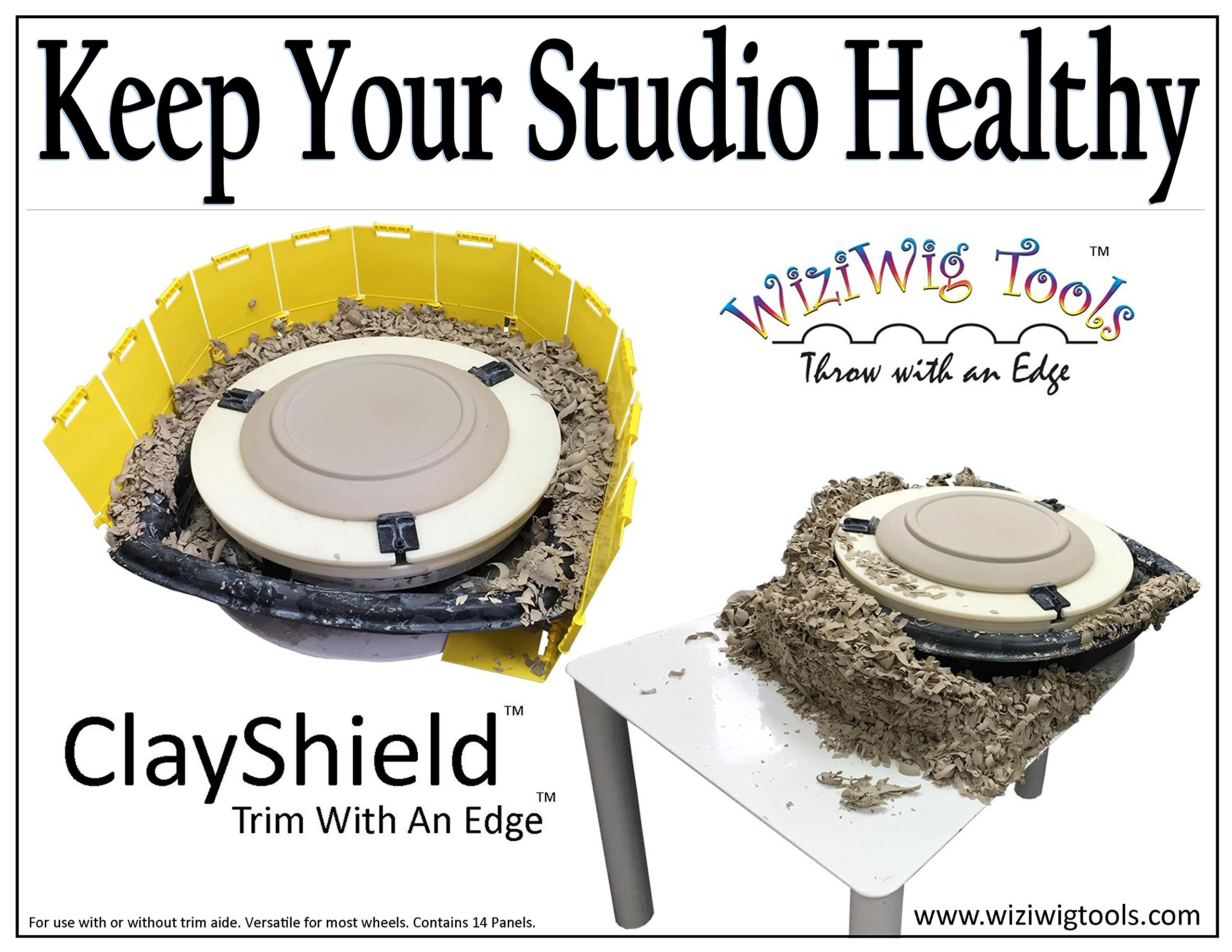 WiziWig Clay Shield - Pottery & Sculpting Tool for Artists