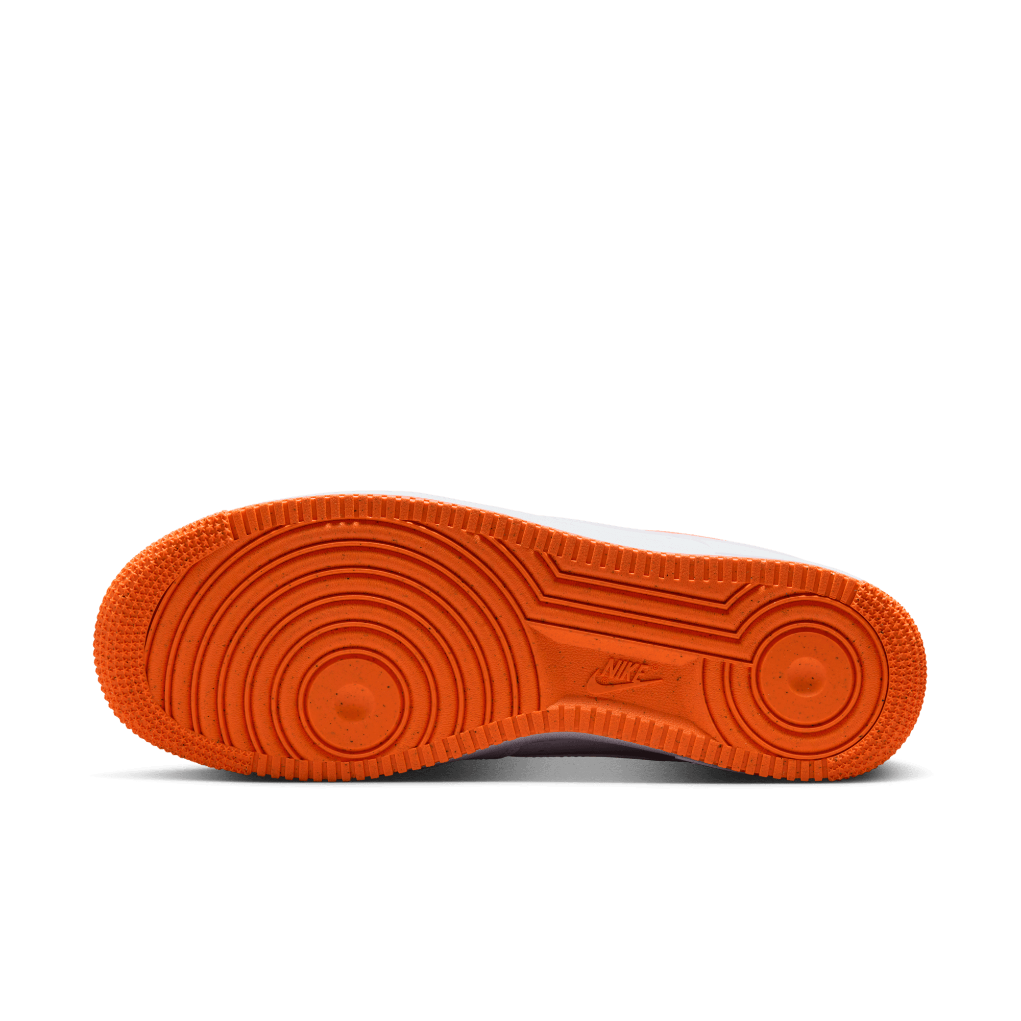 Nike Air Force 1 '07 White & Safety Orange Sneakers - Men's/Women's Basketball Shoes for Casual Wear, Street Style & Everyday Fashion