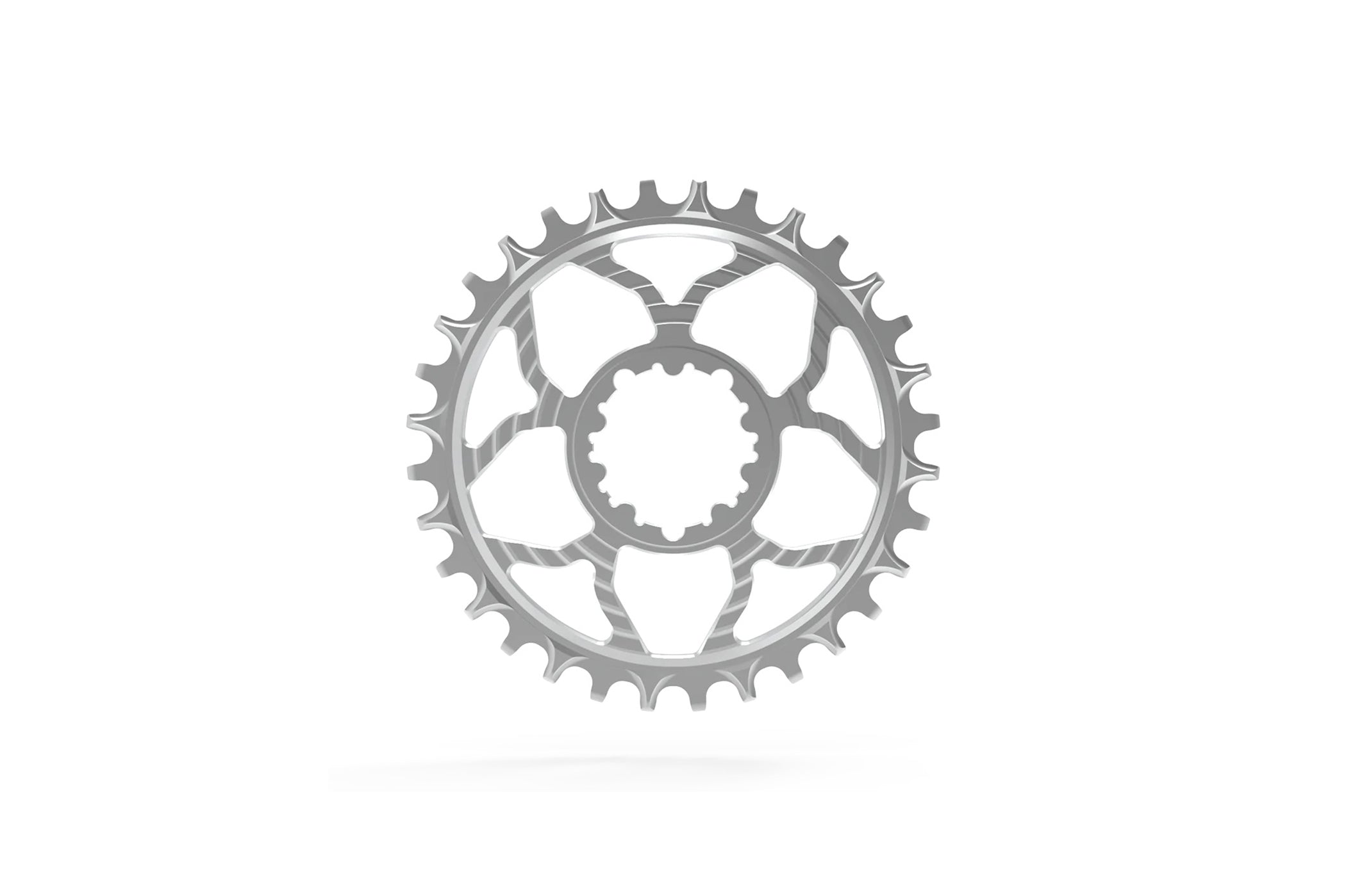 5DEV 7075 Classic Chainring - 3mm Offset for Road & Mountain Bikes - High-Performance Bicycle Crankset Upgrade for Smooth Shifting & Durability