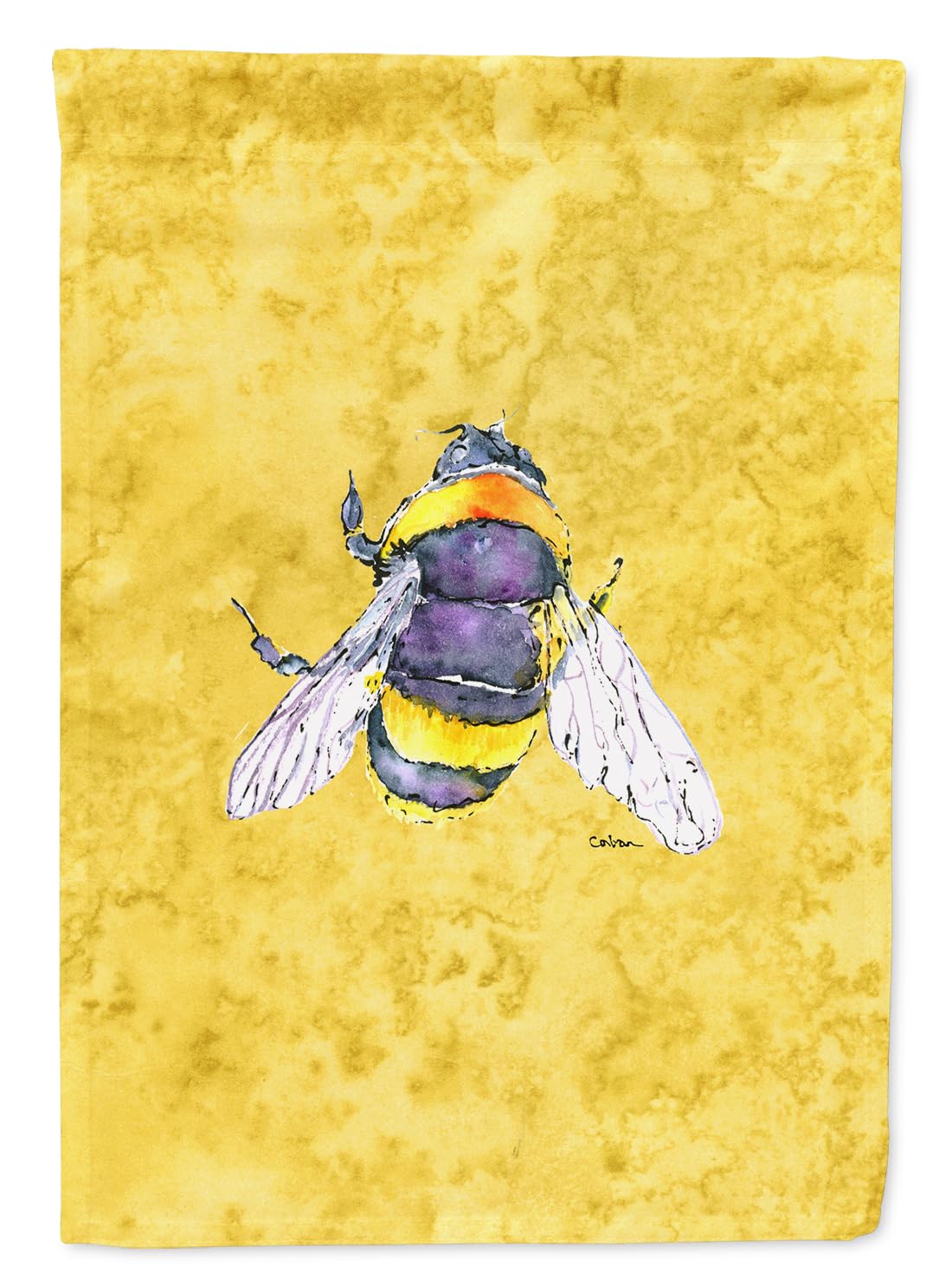 Caroline's Treasures 8852GF Multicolor Bee Garden Flag - Decorative Yellow Mailbox & Yard Banner for Outdoor Patio, Flower Beds & Garden Decor | Perfect for Spring & Summer Outdoor Decorations