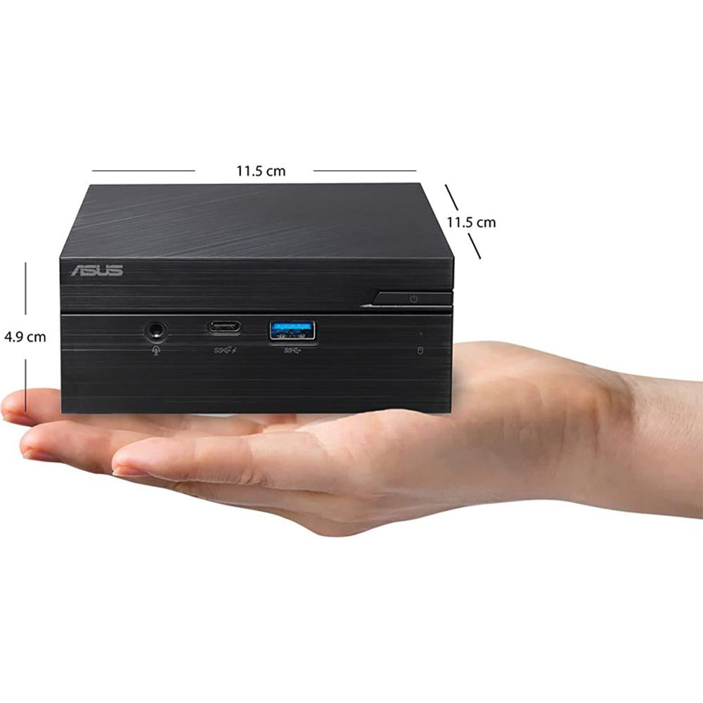 ASUS PN51 Mini Desktop PC - AMD Ryzen 3 Quad-Core Processor, 8GB RAM, 256GB SSD, Compact Business & Home Office Computer for Work, Gaming, and Media Streaming