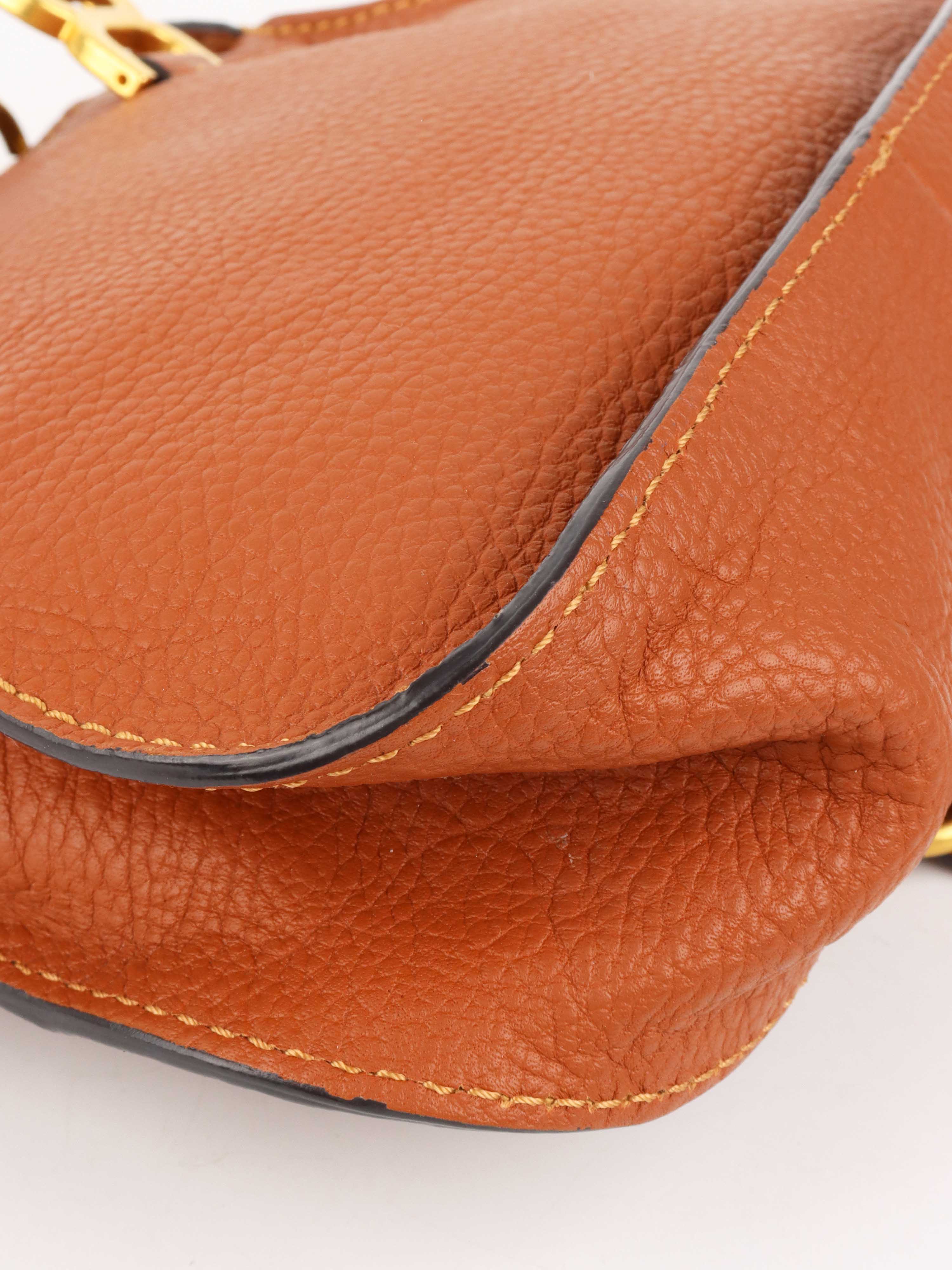 Chloe Brown Mini Marcie Crossbody Bag - Stylish Leather Shoulder Purse for Women | Perfect for Date Night, Travel & Everyday Use