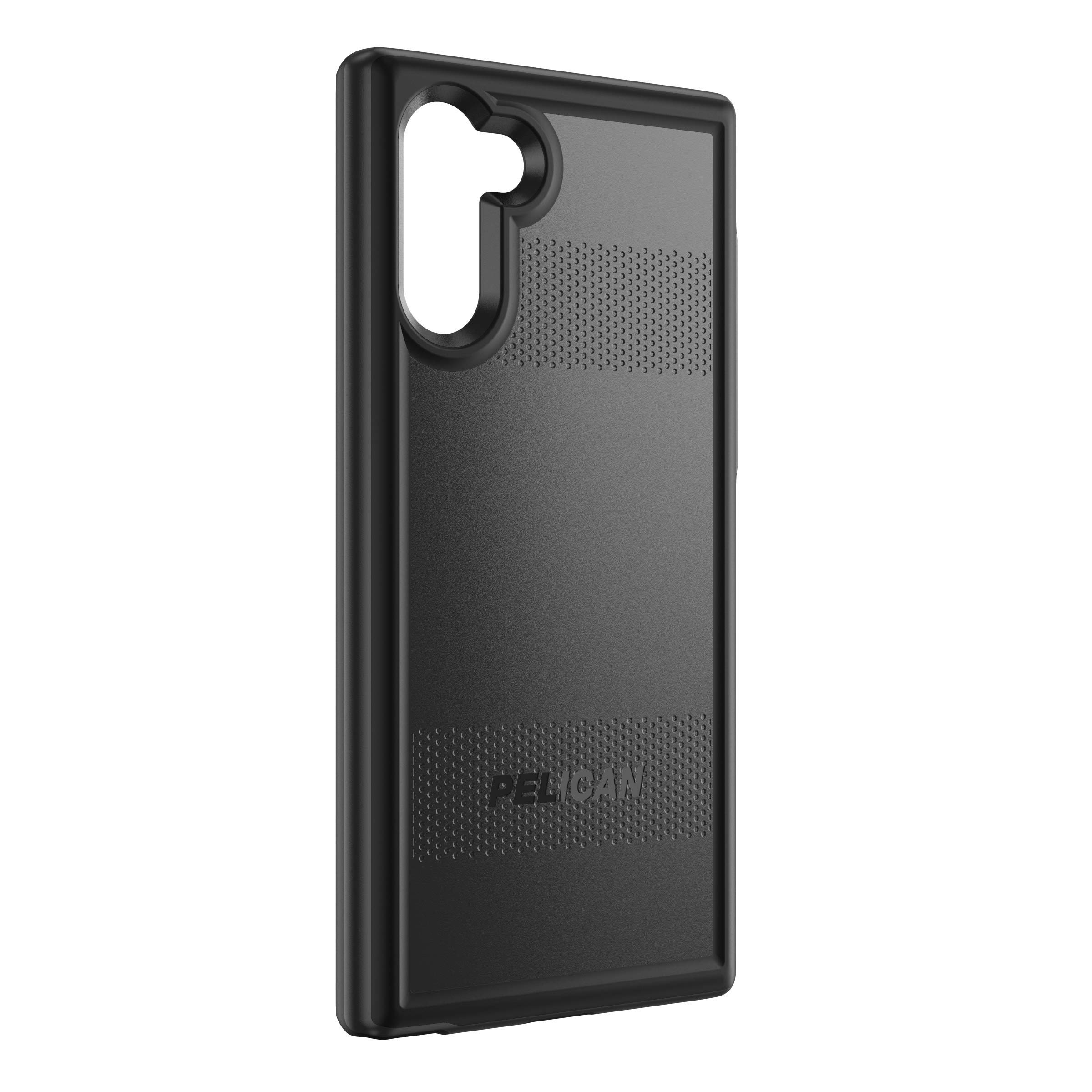 Pelican Samsung Galaxy Note 10 Case - Military Grade Drop Protection, Shockproof TPU & Polycarbonate Phone Cover for Samsung Note 10 (Black) | Perfect for Outdoor Adventures, Construction Sites & Active Lifestyles (Model C53000-001A-BKBK)