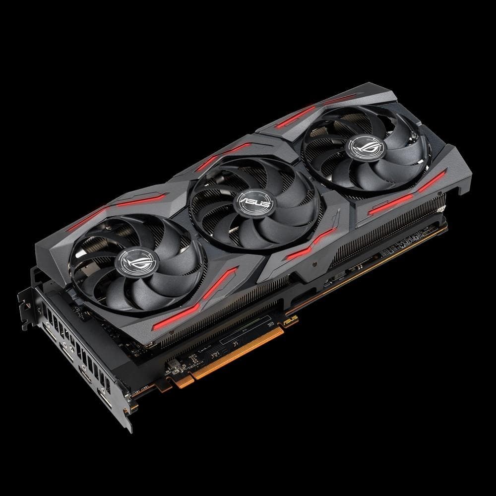 ASUS ROG STRIX RX5700 O8G Gaming Graphics Card with Triple Fan Cooling - 8GB GDDR6, AMD RDNA Architecture | Perfect for 1440p Gaming, VR & Streaming