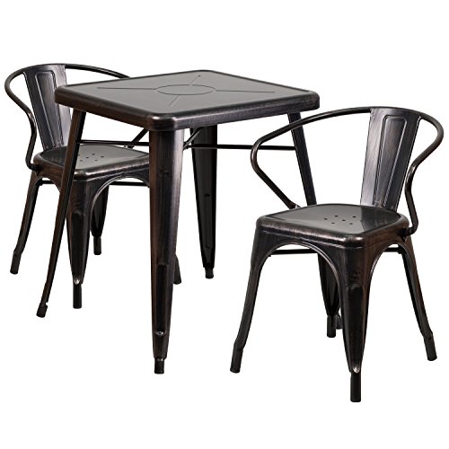 Black-antique Gold