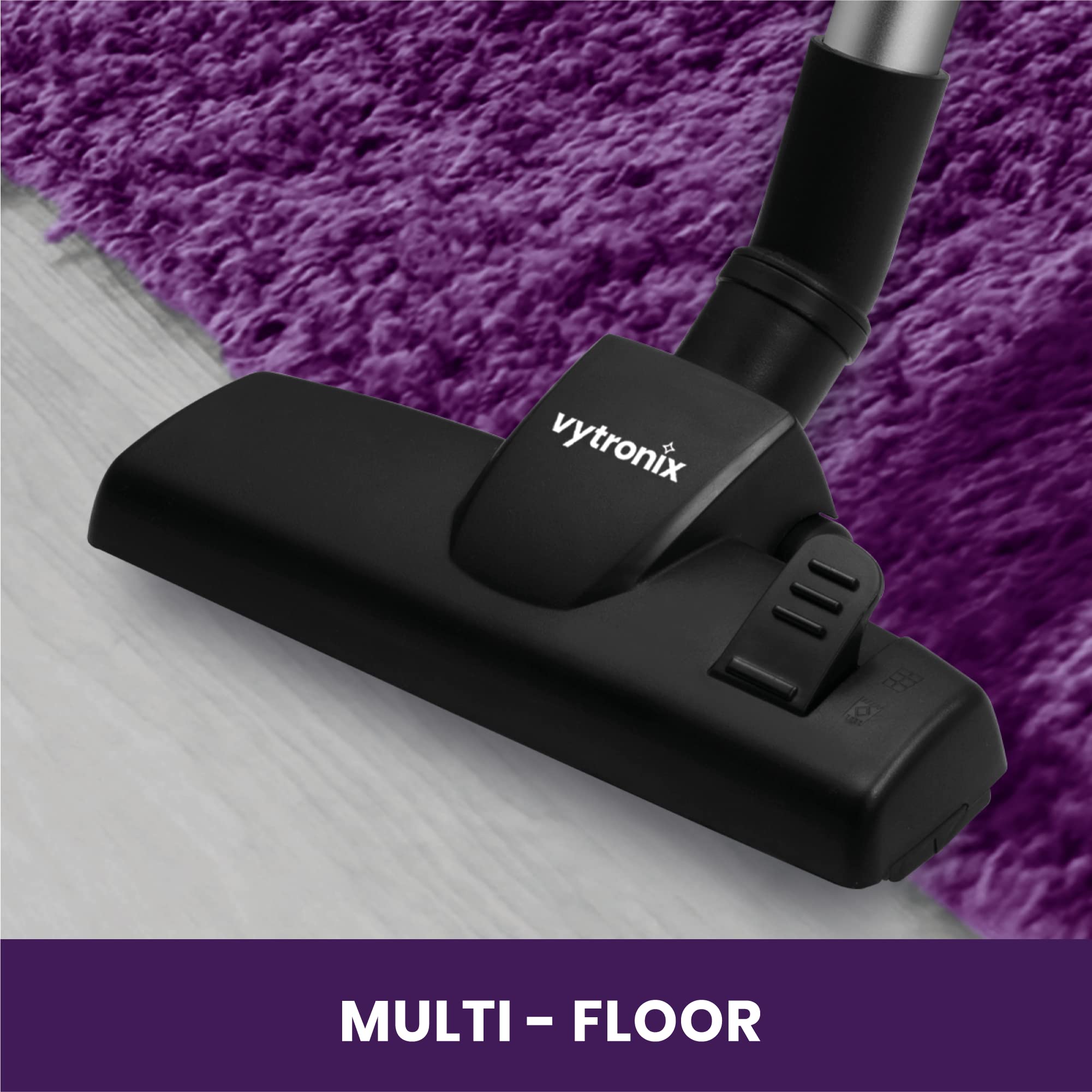 VYTRONIX HSV3 Lightweight 3-in-1 Upright Vacuum Cleaner | 600W Powerful Corded Stick & Handheld Vacuum with 5m Power Cord | Compact 2.5kg Design for Hard Floors, Carpets & Cars | Ideal for Home, Office & Pet Hair Cleaning