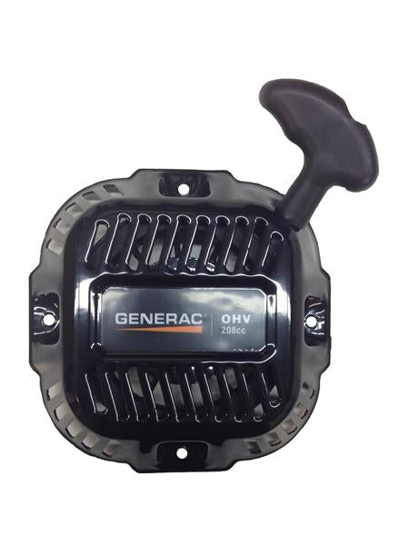 Generac 208CC Recoil Starter Assembly - Replacement Part #0J08074SRV for Generac Engines - Perfect for Lawn Mowers, Snow Blowers & Power Equipment