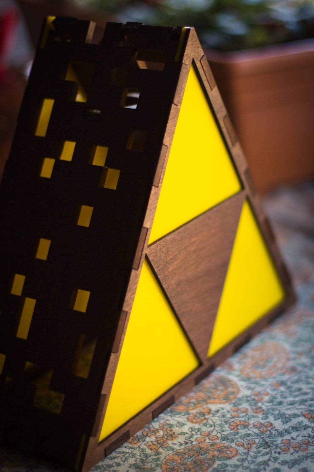 The Legend of Zelda Triforce LED Night Light - Official Nintendo Licensed Gaming Room Decor for Bedroom, Office, and Geek Gift