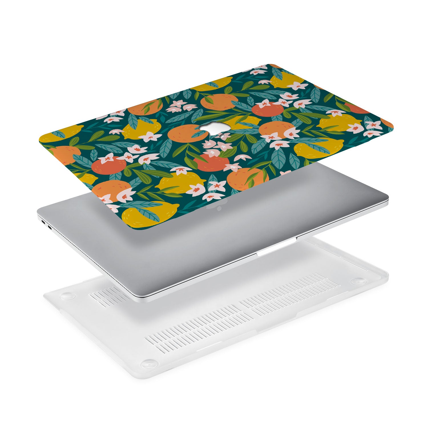 Premium MacBook Case with Fruits Design - Durable & Stylish Laptop Cover for MacBook Air/Pro - Perfect for Work, Travel & School