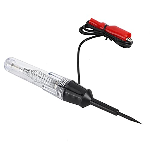 12V Car Circuit Tester Pen - Auto Electrical Voltage Tester with LED Light, 6-12V DC Vehicle Circuit Detector Probe Tool for Automotive Diagnostics & Troubleshooting (Ideal for Mechanics, DIY Car Repairs & Electrical System Testing)