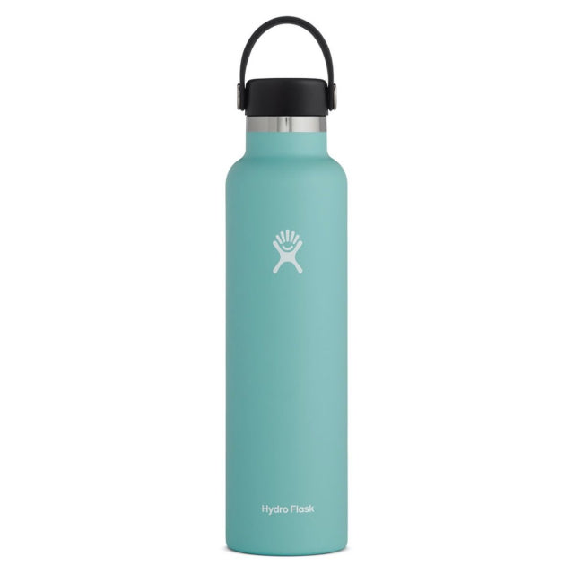 24 oz Standard Mouth Water Bottle - BPA Free, Leak Proof, Durable Stainless Steel for Gym, Hiking & Everyday Use
