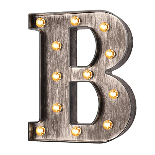 Silver Letters-B