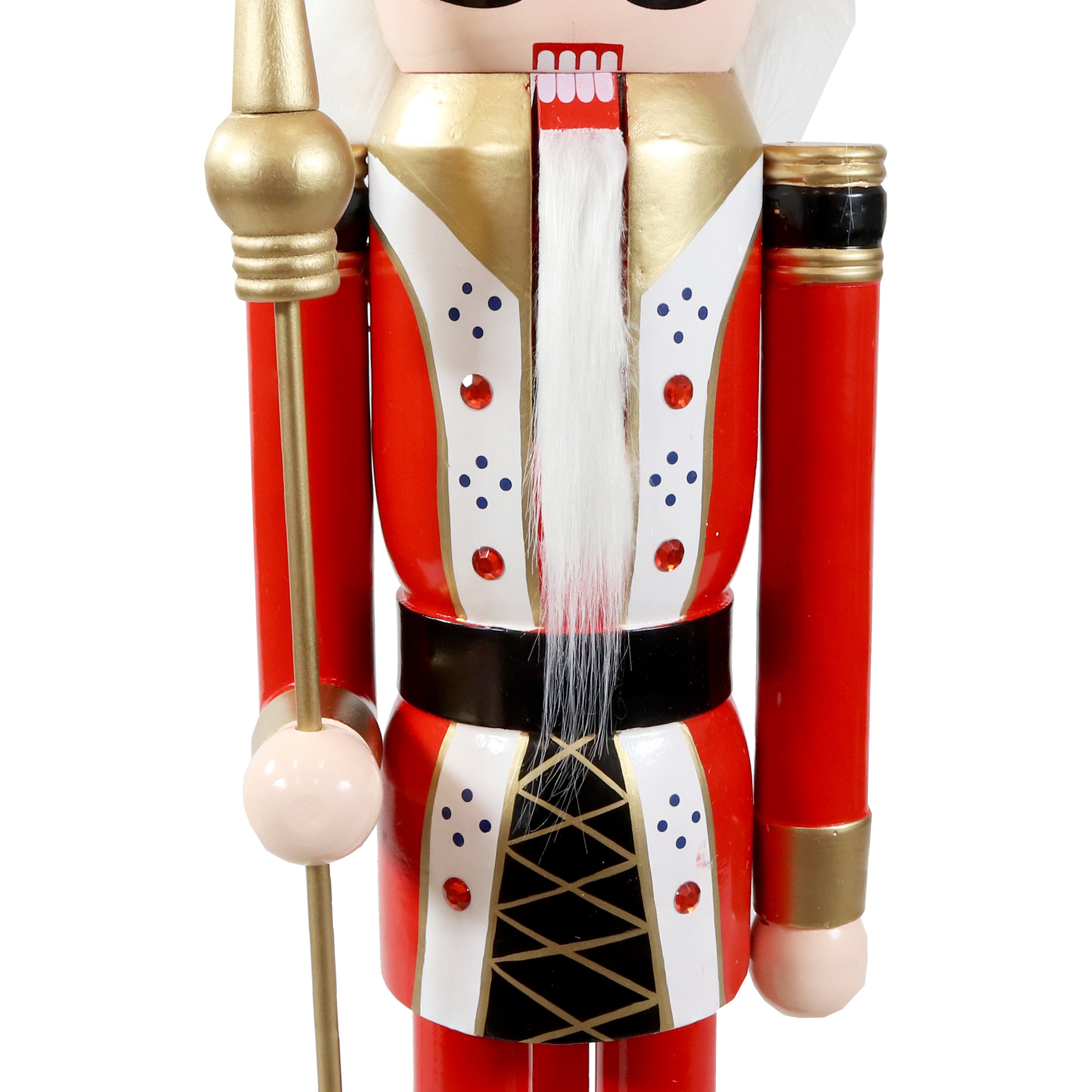 Sunnydaze Balthazar the Protector Indoor Nutcracker Statue - 48