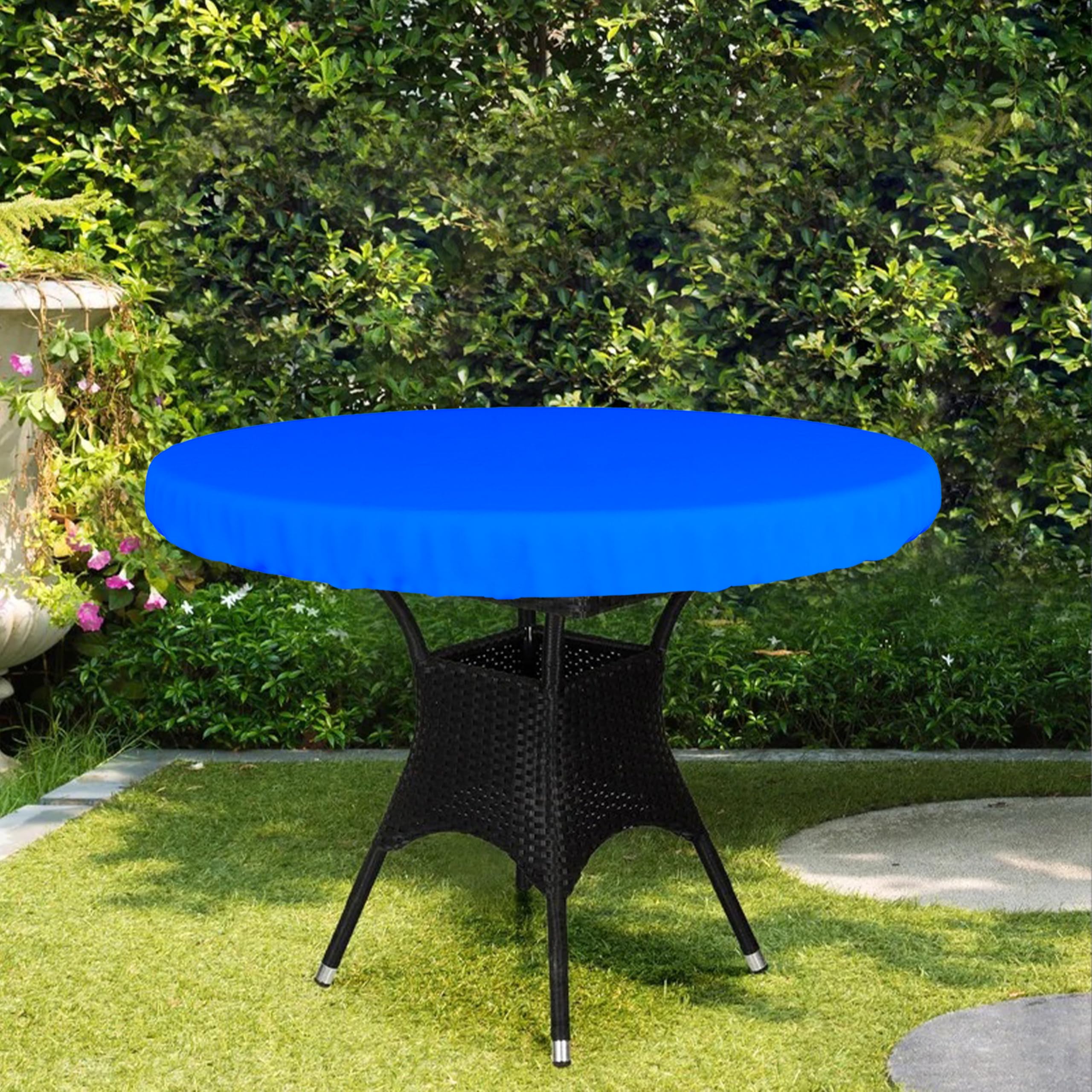 Heavy Duty 18 Oz Waterproof UV Resistant Outdoor Table Cover - 44