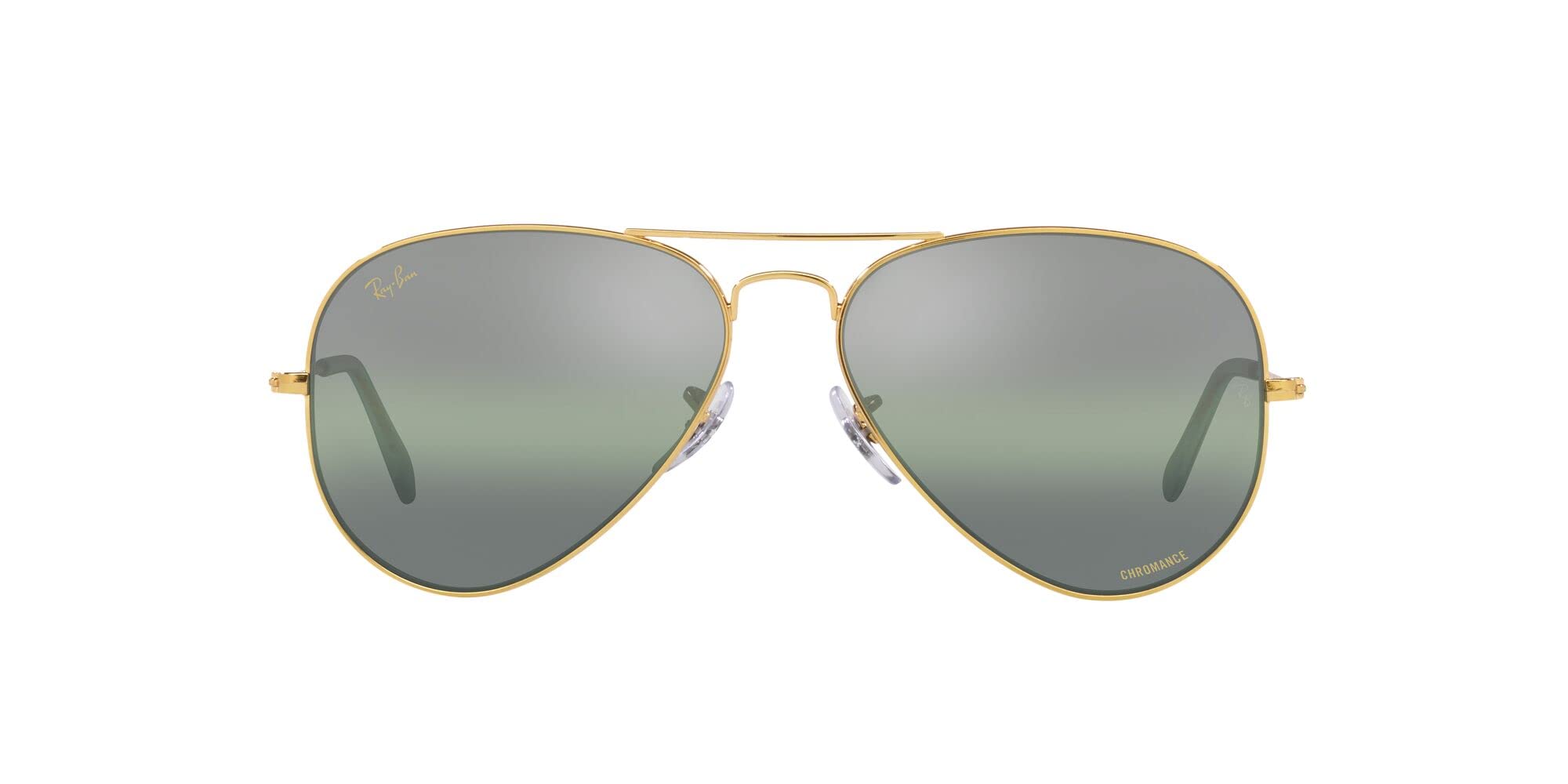 Ray-Ban RB3025 Classic Polarized Aviator Sunglasses for Men & Women - UV Protection, Lightweight Metal Frame - Perfect for Driving, Travel & Outdoor Activities