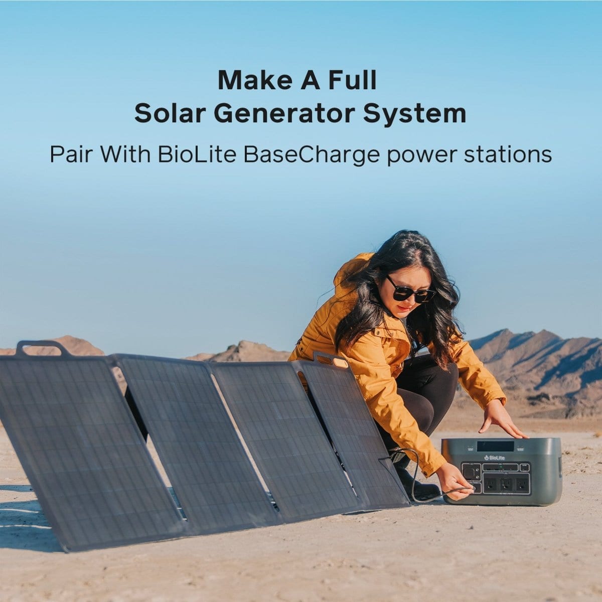 100W Solar Panel for Home & Outdoor Use - Portable Solar Charger for Camping, RV, Boating & Emergency Power