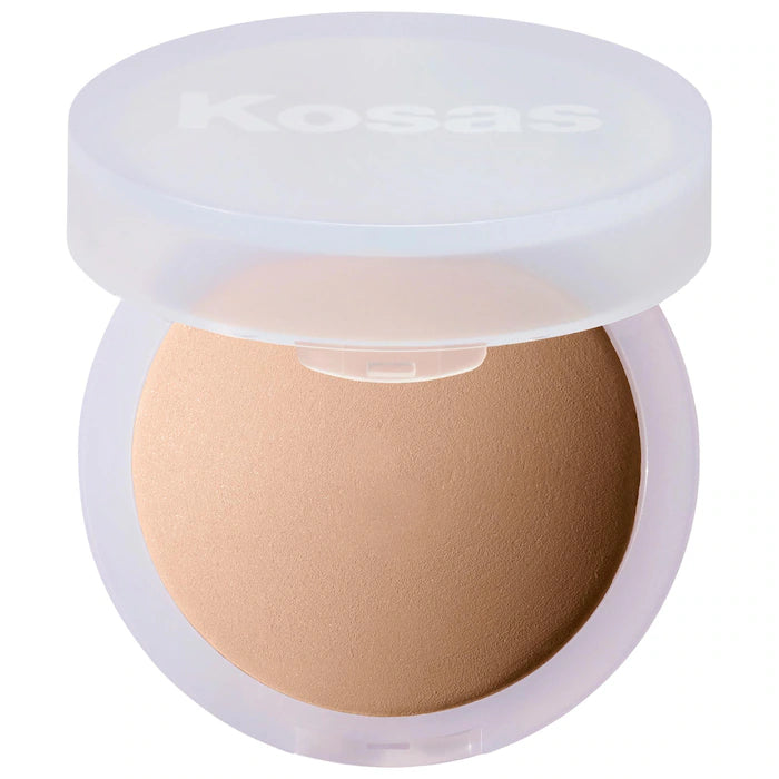 Kosas Cloud Set Baked Setting & Smoothing Powder - Talc-Free, Vegan Makeup Setting Powder for Flawless Finish | Perfect for Oily Skin & Long-Lasting Makeup All Day