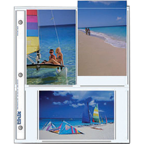 Print File 46 6P Archival Storage Pages for 6 Prints (4x6 Inches) - 25 Pack | Acid-Free Photo Protector for Collectors & Photographers | Perfect for Organizing Family Photos, Artwork & Professional Portfolios