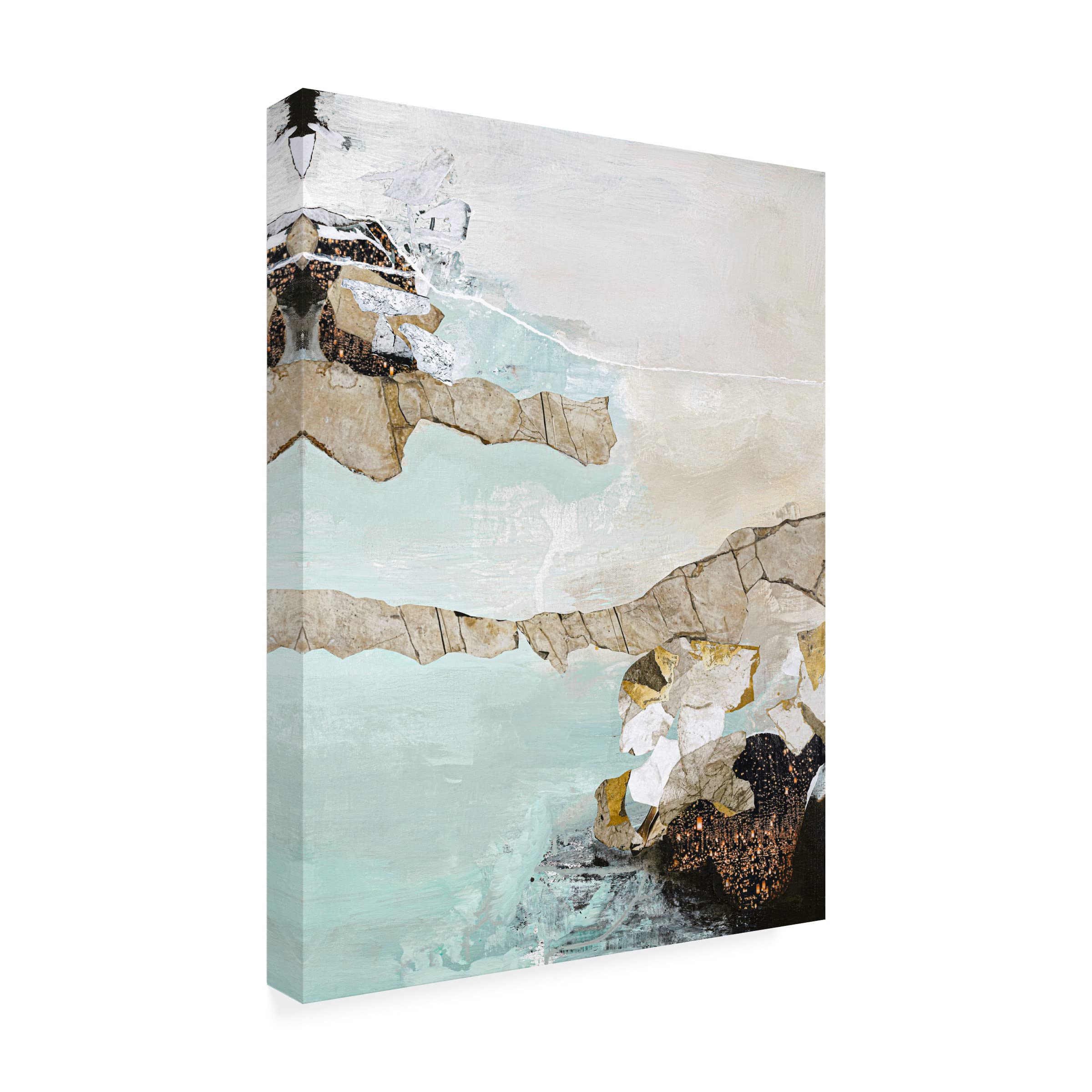 Design Fabrikken 'Art Piece 1' Canvas Wall Art Print - Modern Home Decor for Living Room, Bedroom & Office - Trademark Fine Art Collection