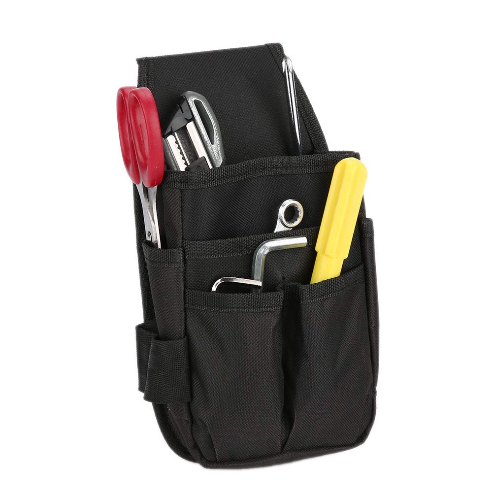 Durable Tool Waist Bag & Pouches for Construction Workers - Heavy Duty Tool Organizer for Hammer, Screwdriver, Nails | Perfect for Job Sites, DIY Projects & Home Repairs