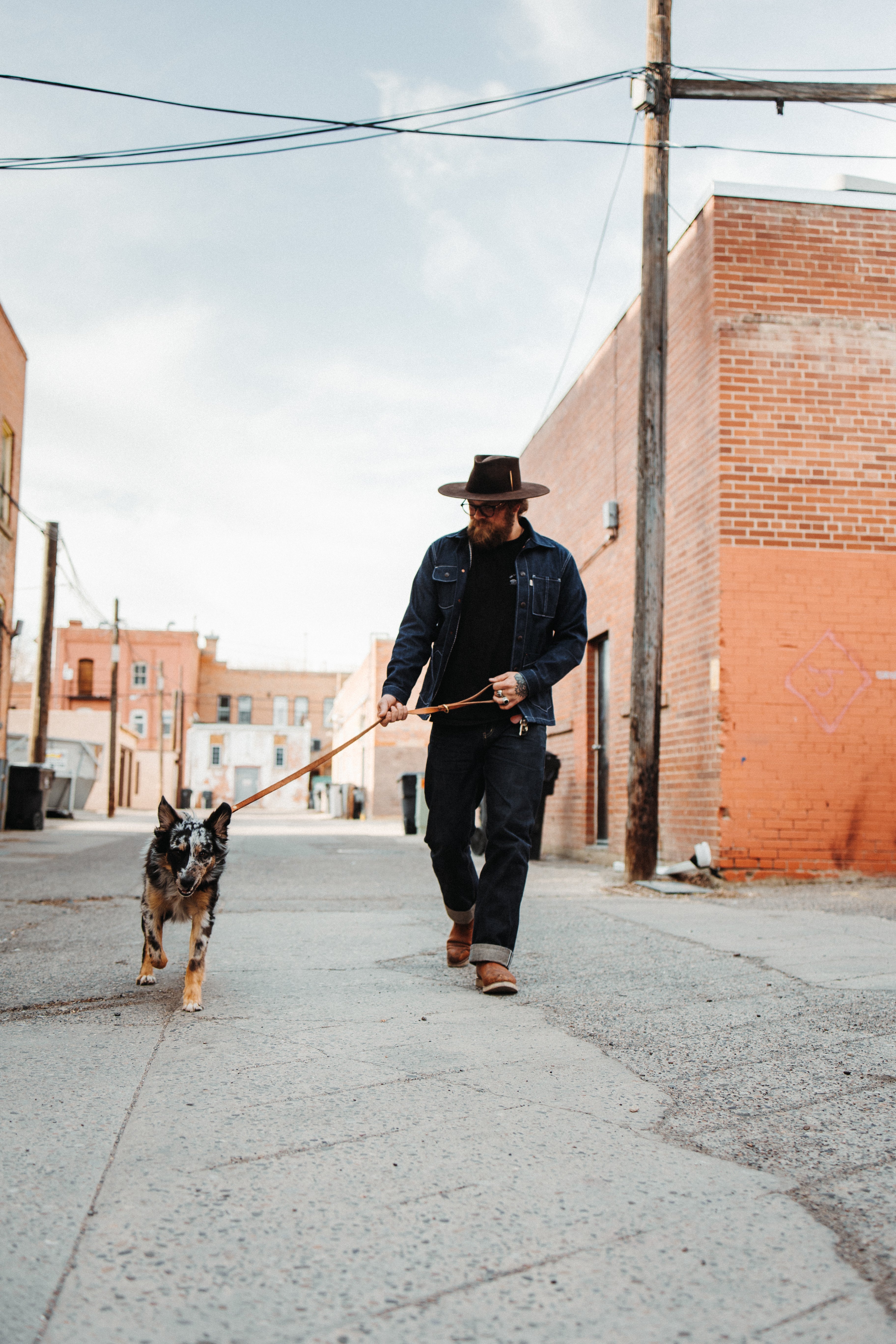 Premium Natural Dog Leash for Medium & Large Dogs - The Jake - Durable & Comfortable for Walking, Running & Outdoor Adventures