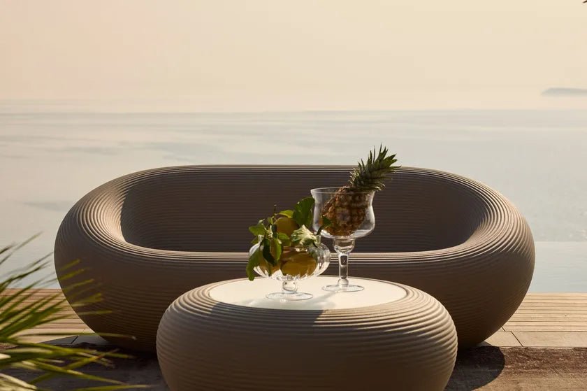 Qeeboo Nami Sofa - Modern Wave-Shaped Design, Comfortable Living Room Furniture for Home & Office Decor
