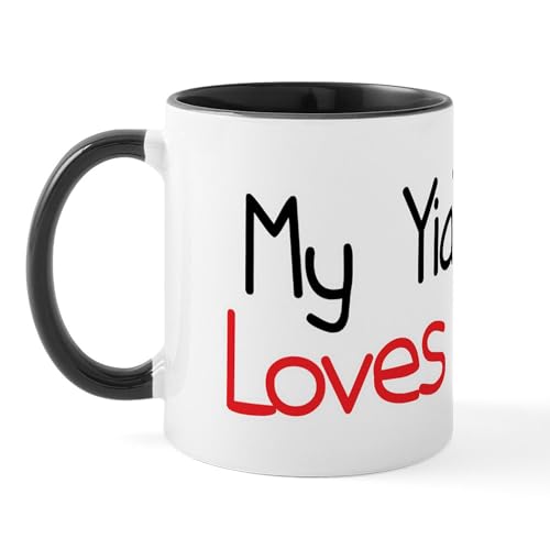 White/Black Inside - My Yiayia Loves Me Mug