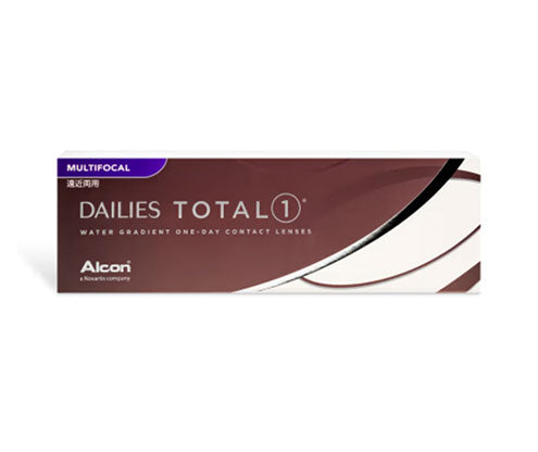 DAILIES TOTAL1 Multifocal Contact Lenses - 30 Pack (Monthly Disposable) for Presbyopia & Multifocal Vision Correction - Perfect for Work, Reading & Daily Activities