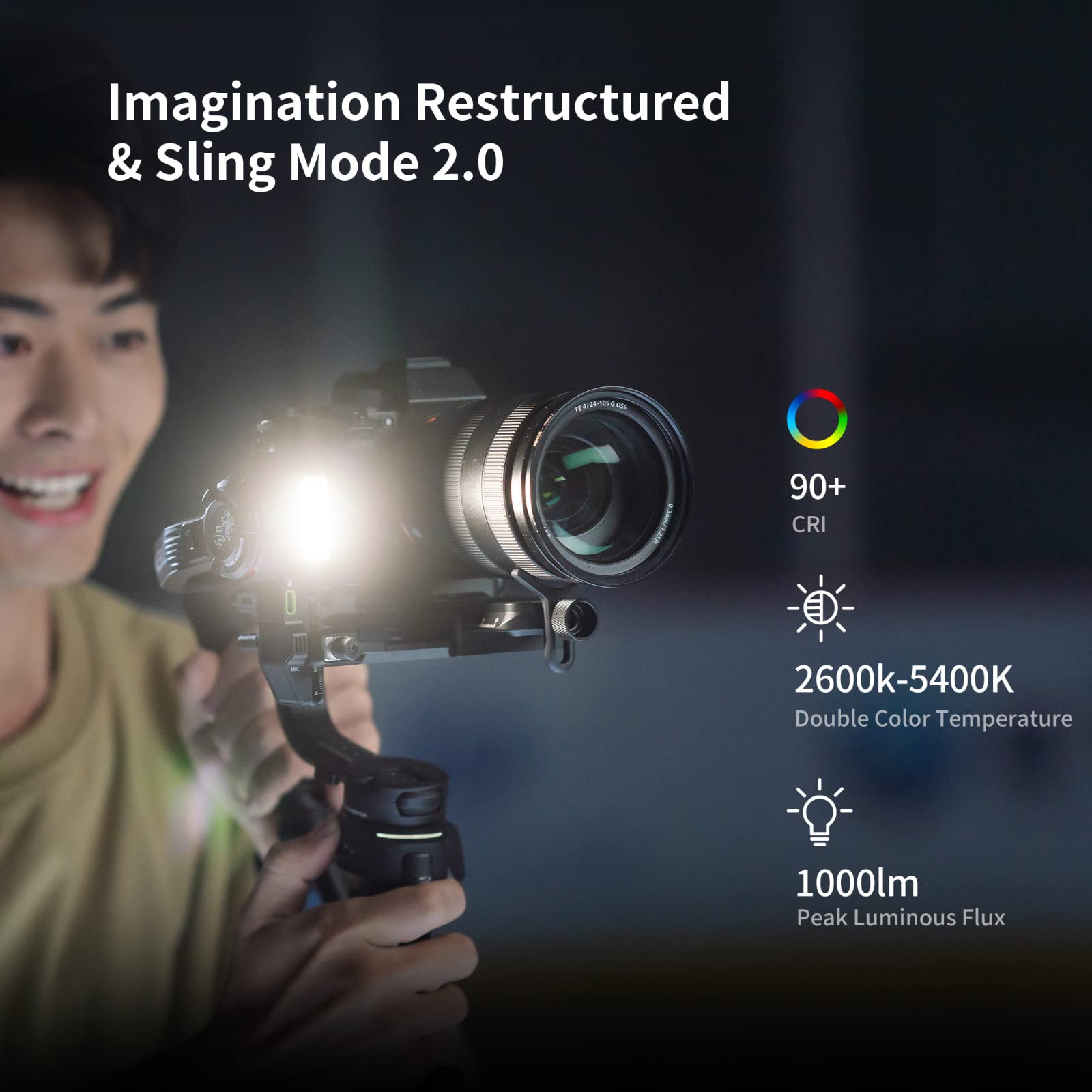 ZHIYUN Weebill 3 Professional 3-Axis Gimbal Stabilizer for DSLR & Mirrorless Cameras | Black | 2-Year Official Warranty | Perfect for Vlogging, Travel Filming & Live Streaming