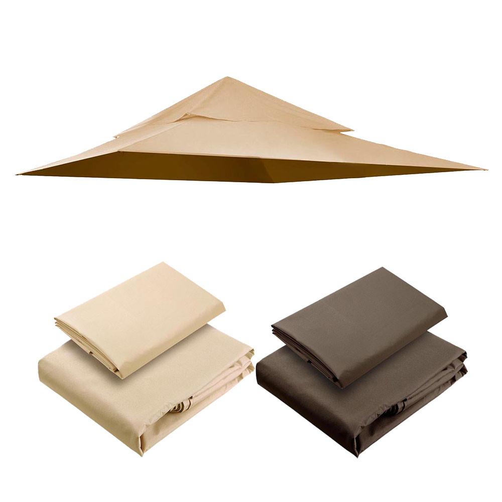 12x12ft 2-Tier Replacement Canopy for Harbor Gazebo GFS01250A - Durable Outdoor Shelter for Patio, Backyard, and Camping