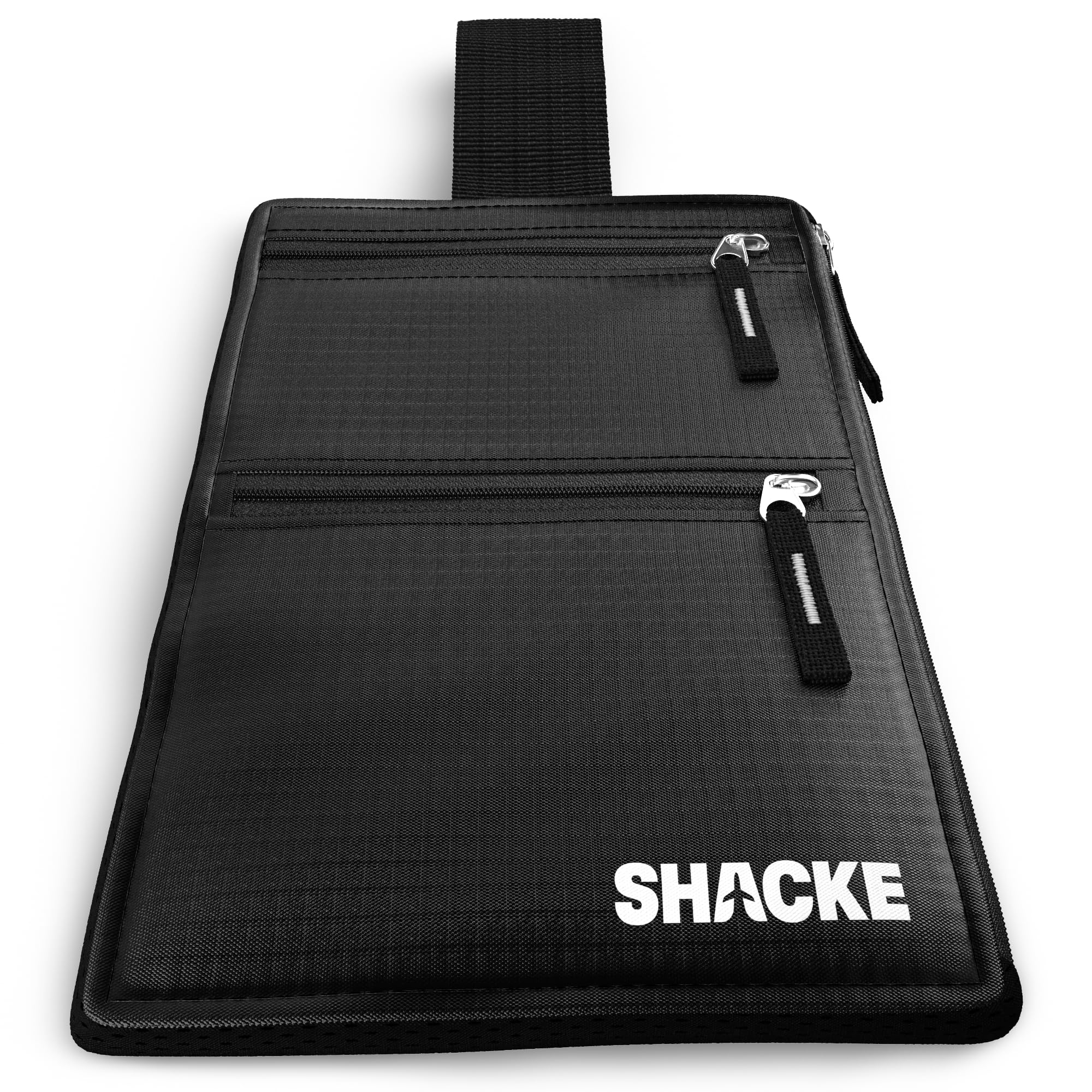 Shacke RFID Blocking Hidden Travel Belt Wallet - Secure & Slim Money Belt for Men & Women - Perfect for Travel, Hiking & Outdoor Adventures