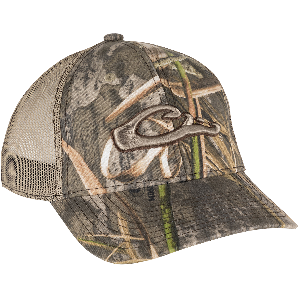 6 Panel Camo Mesh Back Baseball Cap - Adjustable Snapback Hat for Men & Women - Perfect for Outdoor Sports, Hiking, and Casual Wear
