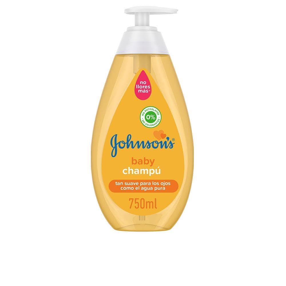 Johnson's Baby Shampoo 750ml - Gentle Hair Wash for Newborns & Kids