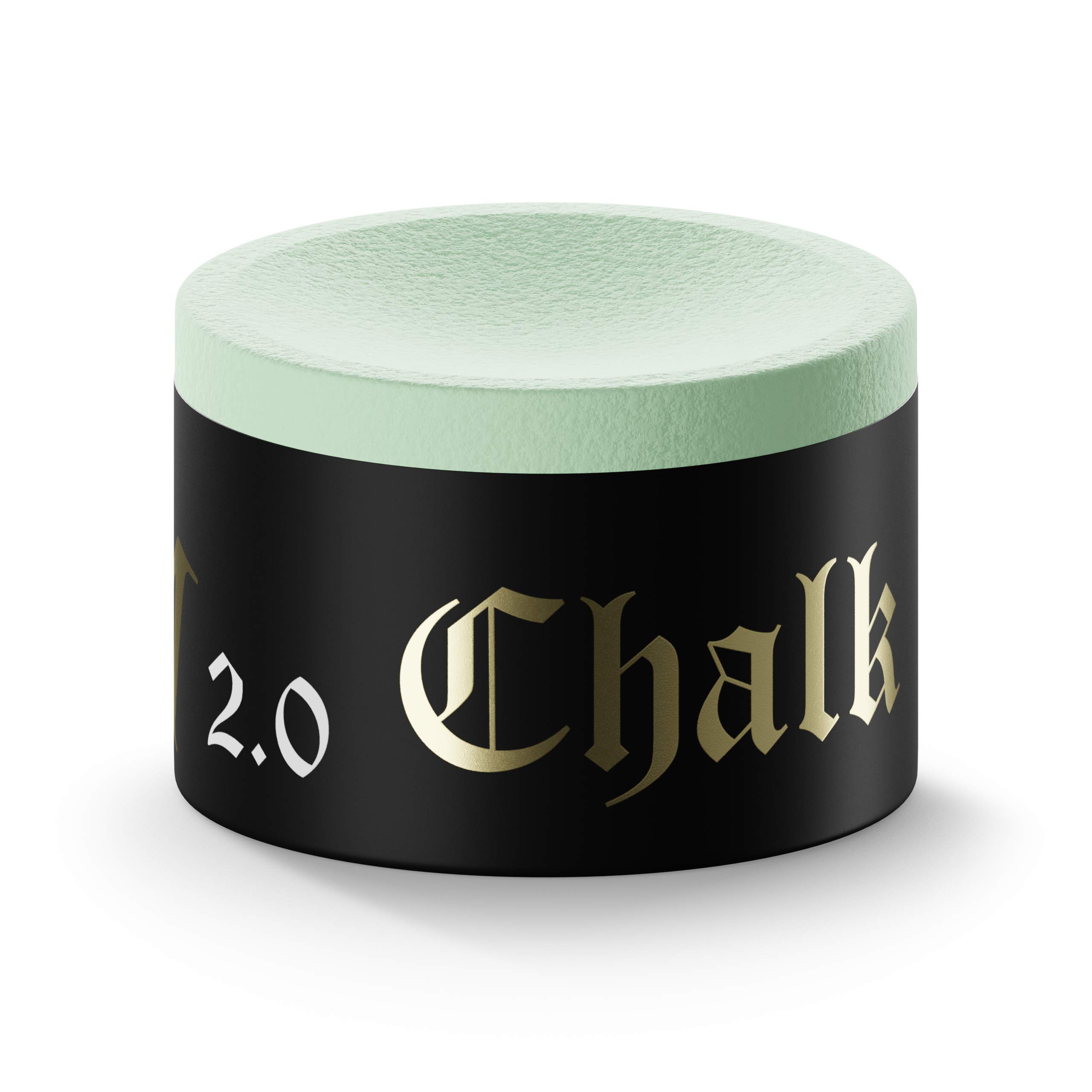 Premium TAOM 1 x Cube Green CUE Chalk - High-Performance Billiard Accessory Made in Finland | Perfect for Pool, Snooker & Professional Tournament Play