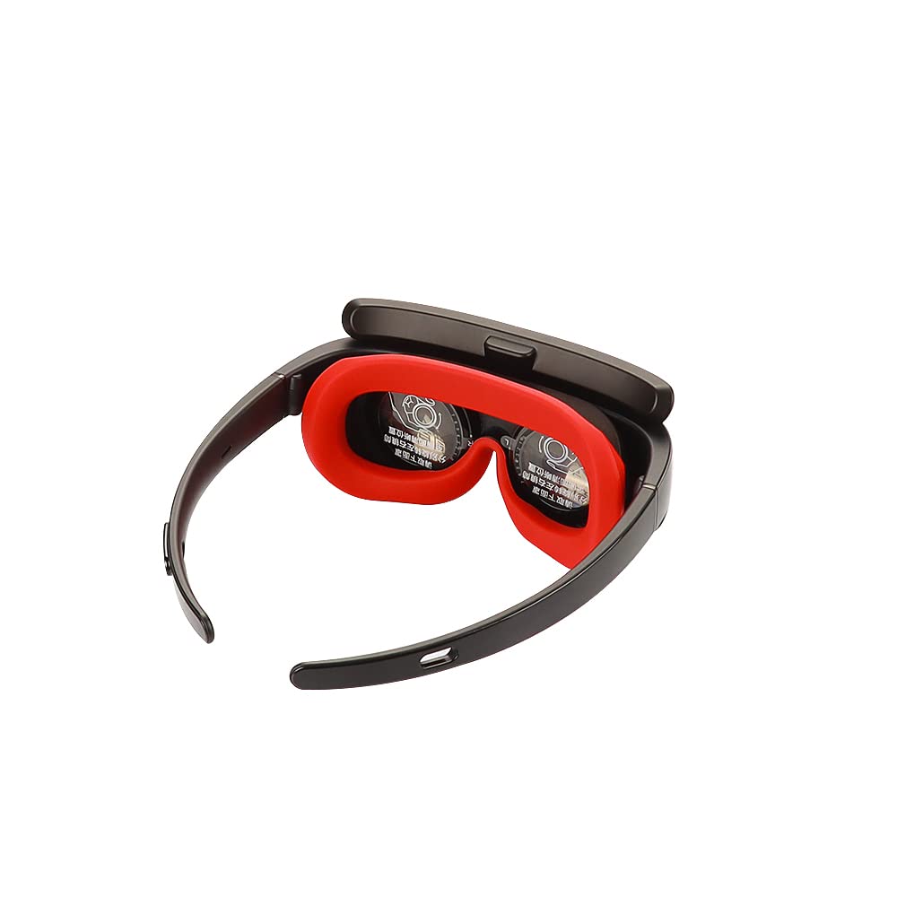 Huawei VR Glasses Silicone Protective Cover - Red | Anti-Scratch Cushion for Enhanced Comfort | Perfect for Gaming, Virtual Reality & Long Wear Sessions
