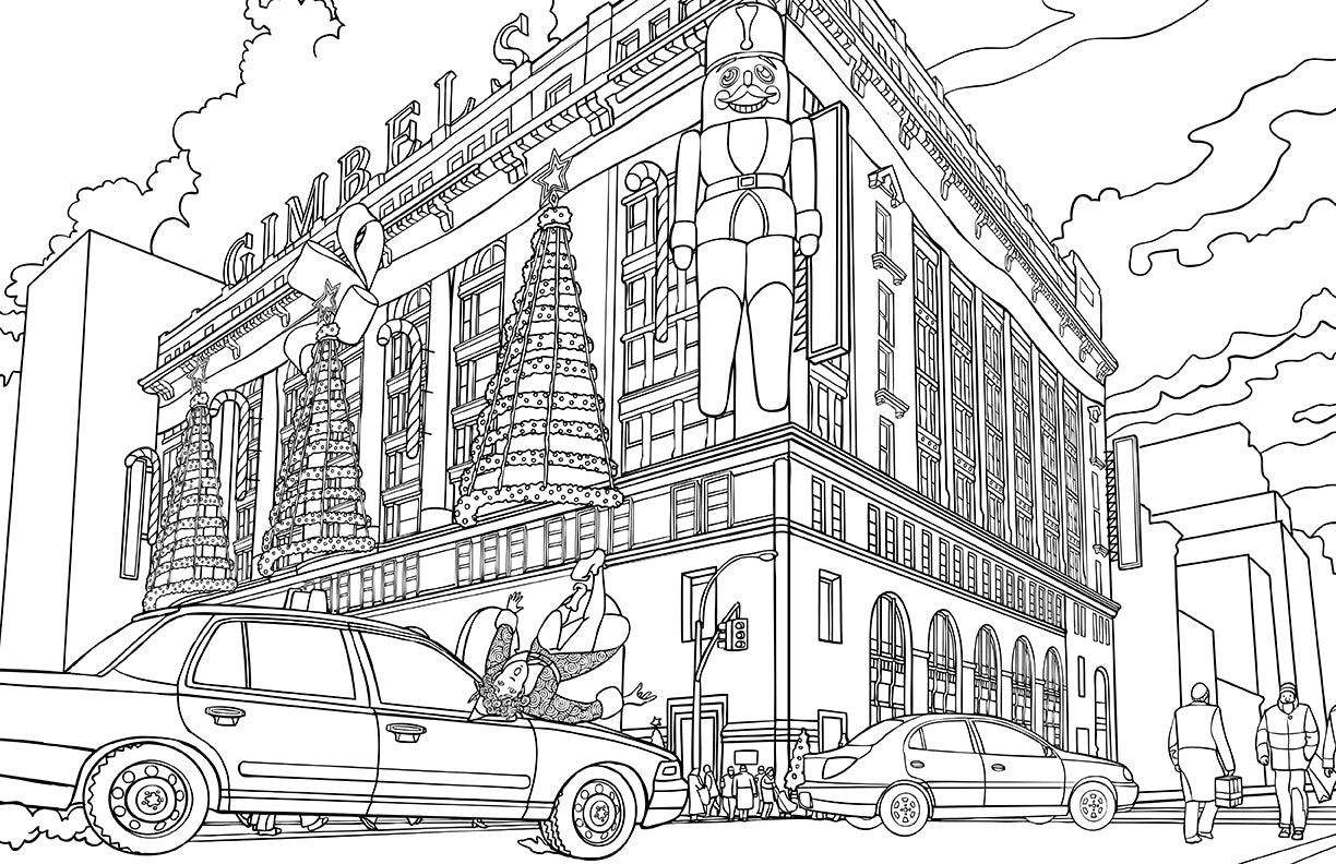 Elf: The Official Coloring Book for Kids & Adults - Fun Holiday Activity for Christmas & Winter Season