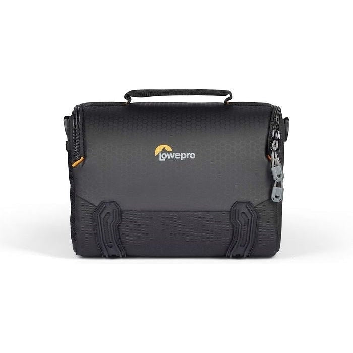 Lowepro Adventura SH 160 III Camera Backpack - Waterproof DSLR/SLR Bag for Travel & Hiking (Black/Green) - Perfect for Outdoor Photography & Adventure Trips