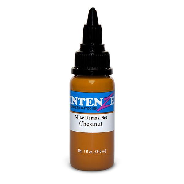 Intenze Demasi Chestnut Tattoo Ink - Professional Body Art Ink for Tattoo Artists & Permanent Makeup - Perfect for Realism, Shading & Fine Line Work