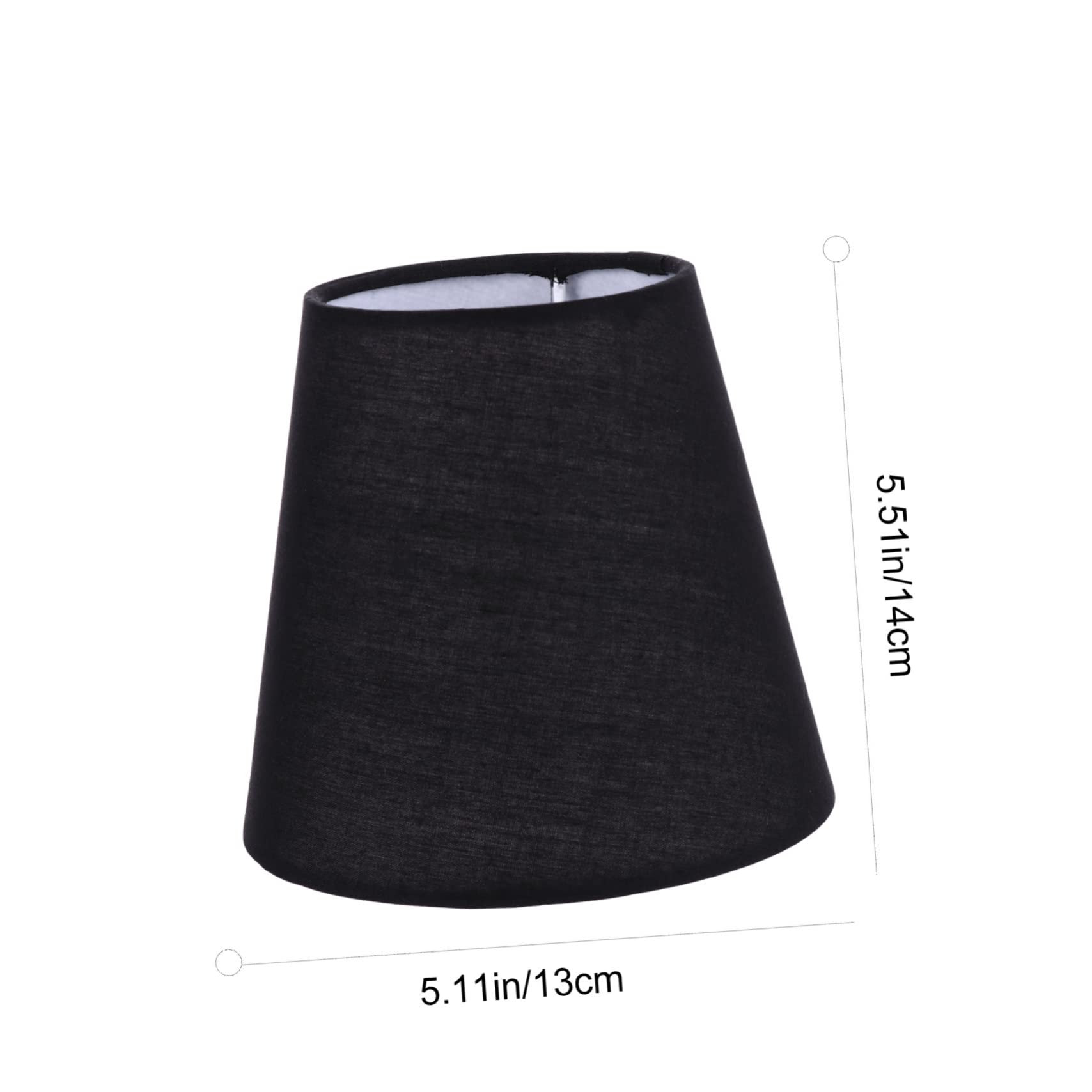 1pc Black Gauze Floor Lamp Shade - Fabric Table Lamp Cover for E27 Bulbs, Ceiling & Candle Lights - Home Decor, Living Room, Bedroom Lighting Accessory