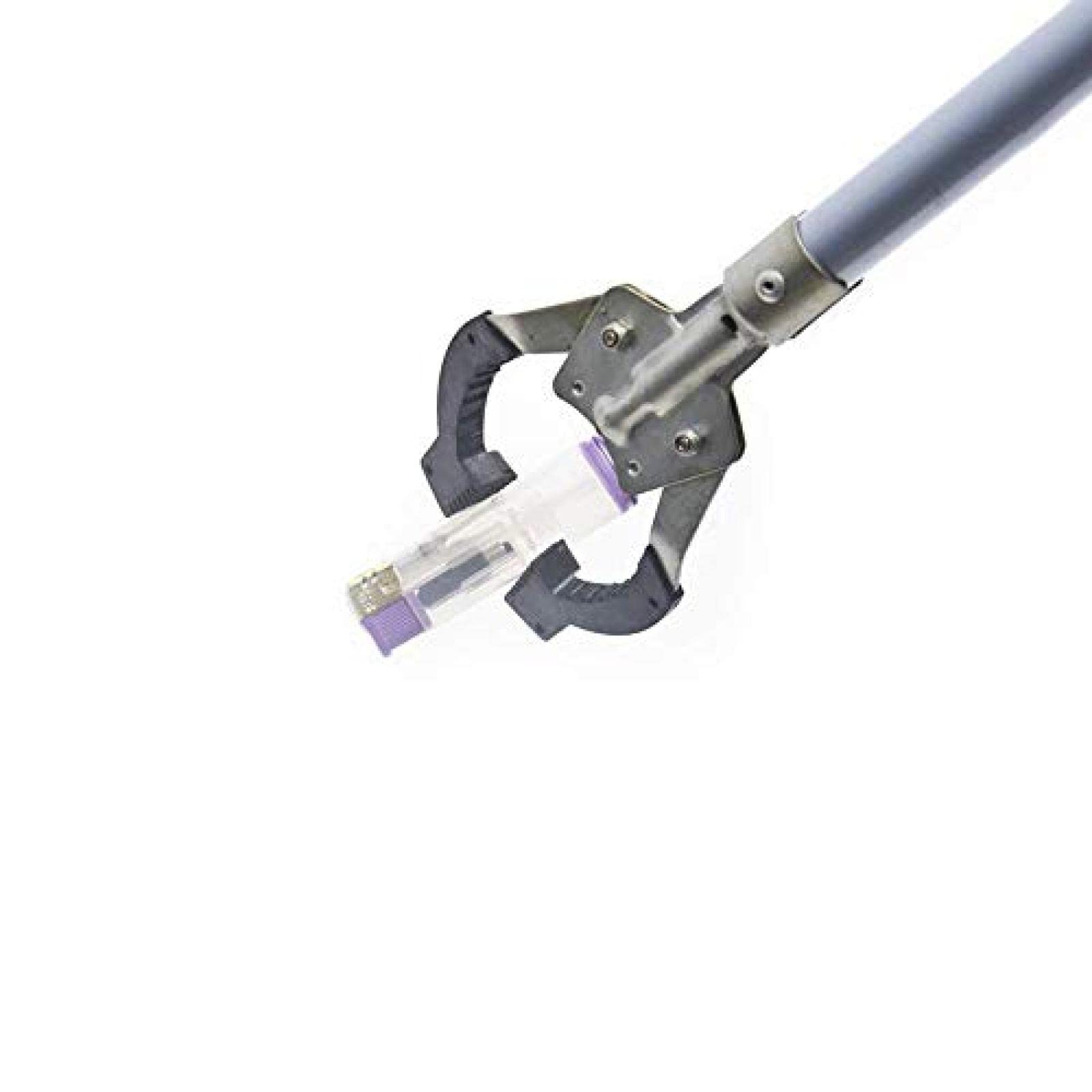 100cm Extra Long Reacher Grabber Tool - Lightweight Aluminum Pick Up Aid for Elderly & Disabled - Trash Picker, Lightbulb Changer & Household Helper - Perfect for Home Cleaning, Garage Organization & Hard-to-Reach Areas