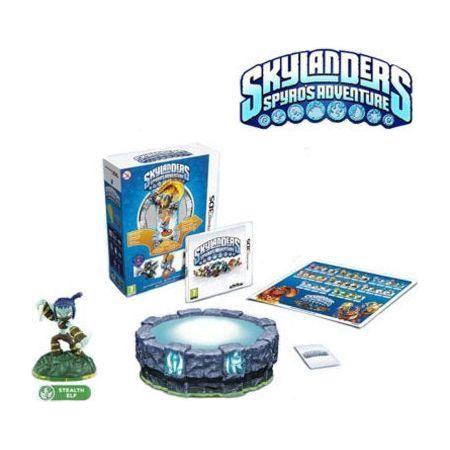 Skylanders Spyro's Adventure Starter Pack for Nintendo 3DS - Portal Masters Starter Kit with Spyro, Trigger Happy & Gill Grunt Figures | Perfect for Kids & Collectors | Family Game Night & Interactive Gaming Fun
