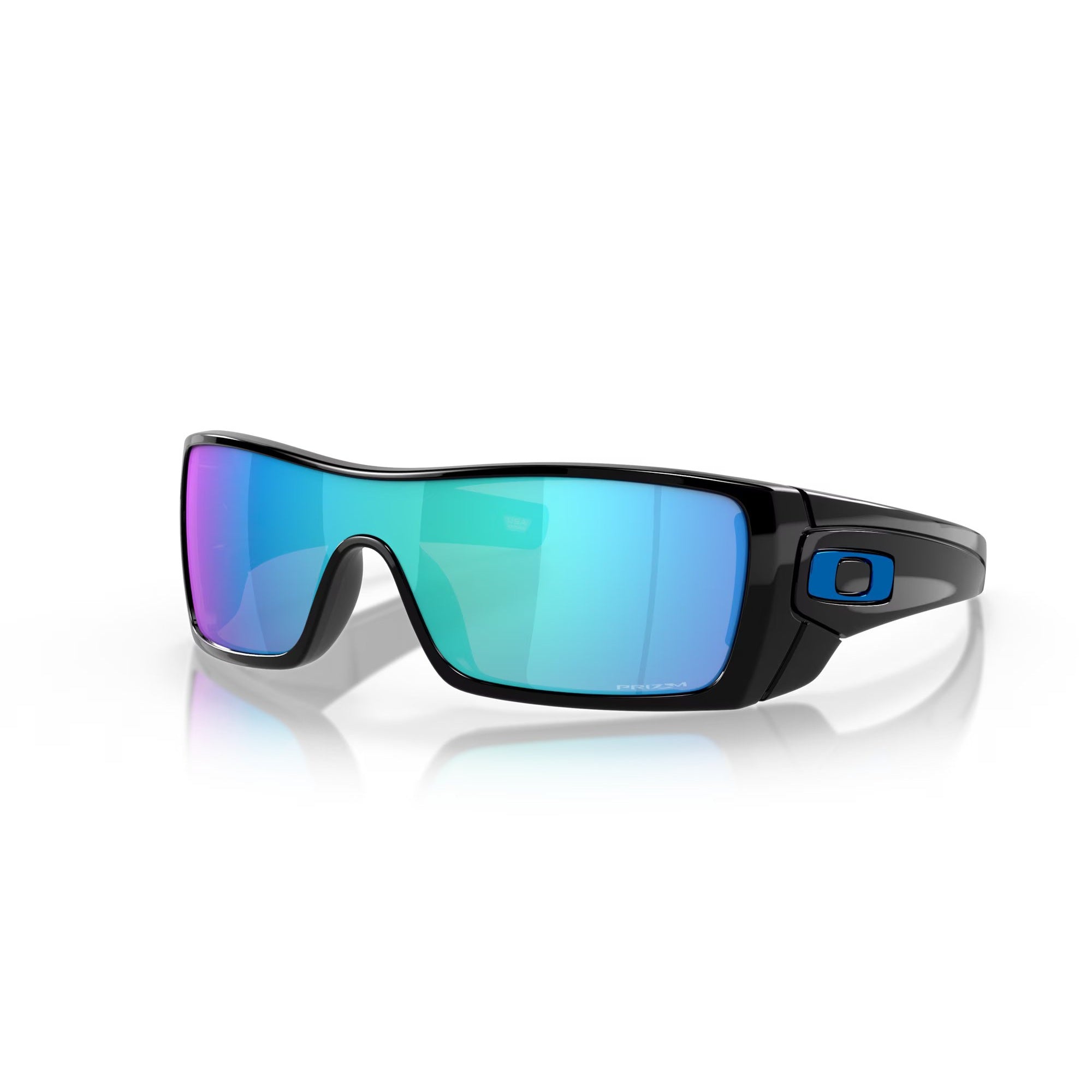 Oakley Batwolf Sunglasses - Polished Black Frame with Polarized Lenses for Men & Women - Perfect for Running, Cycling, and Outdoor Sports